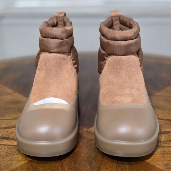 UGG Classic Mini Mod Chukka Boots 3M Chestnut Brown Men's 10 Fur Suede Insulate - Picture 4 of 15